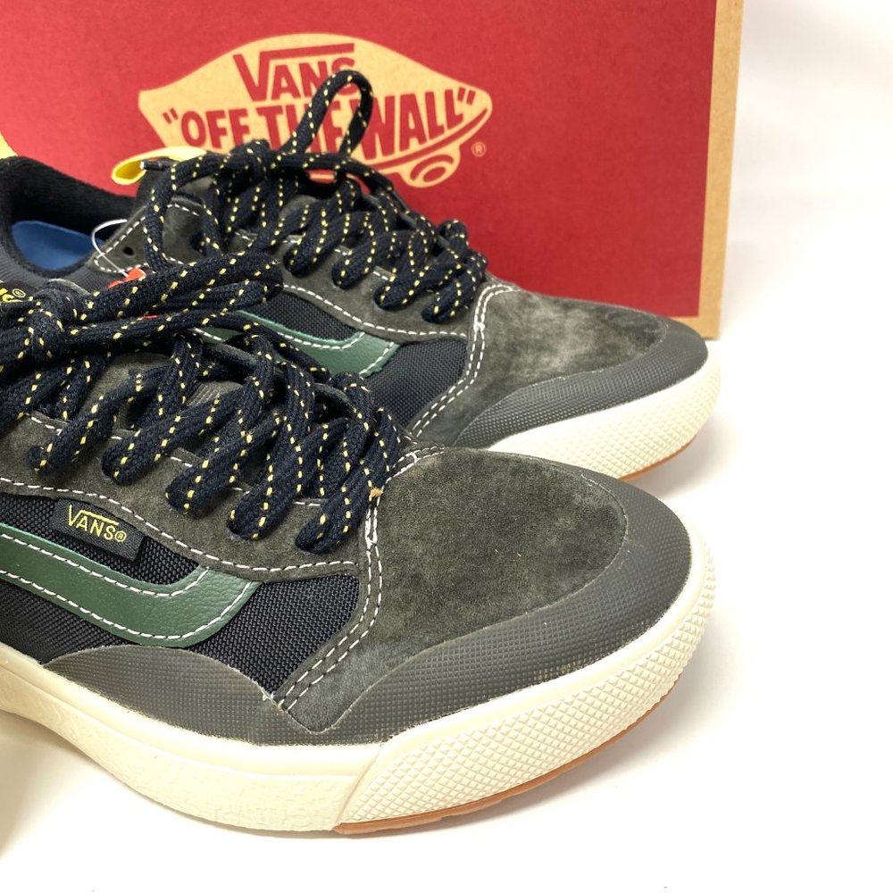 Vans Ultrarange Exo Women's Sizes 8.5 9.5 Black Olive Canvas Skate VN0A4UUP2WK - Picture 7 of 11